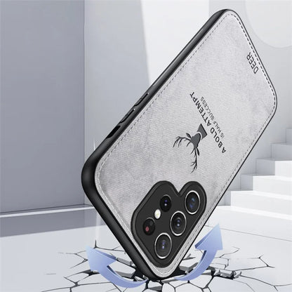 For Samsung Galaxy S24 Ultra Case Deer Pattern Protective Phone Case
