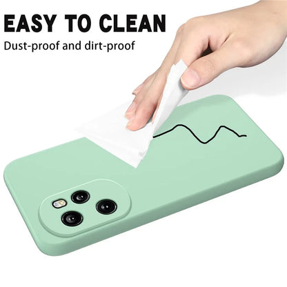 For Honor 100 Pro 5G Case Anti-Scratch Liquid Silicone Cell Phone Protector Cover