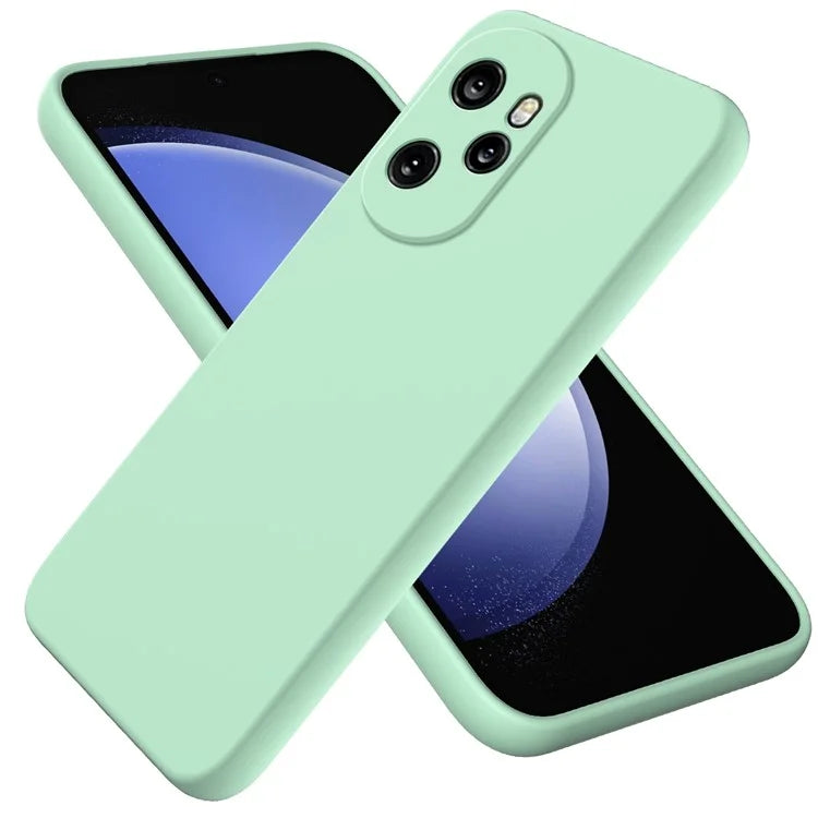 For Honor 100 Pro 5G Case Anti-Scratch Liquid Silicone Cell Phone Protector Cover