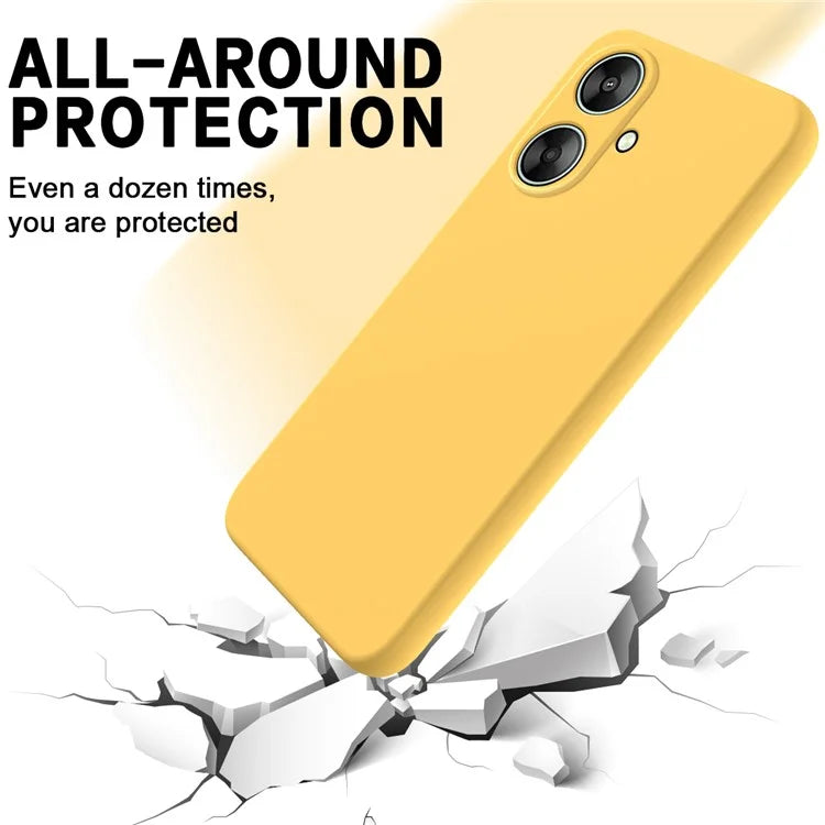 For Xiaomi Redmi 13C 5G / Redmi 13R 5G / Poco M6 5G Phone Case with Strap Liquid Silicone