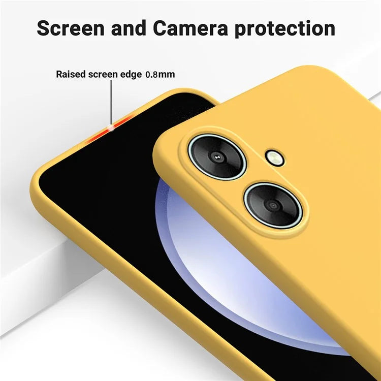 For Xiaomi Redmi 13C 5G / Redmi 13R 5G / Poco M6 5G Phone Case with Strap Liquid Silicone