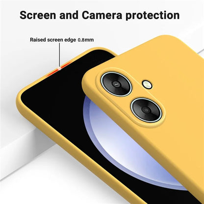 For Xiaomi Redmi 13C 5G / Redmi 13R 5G / Poco M6 5G Phone Case with Strap Liquid Silicone