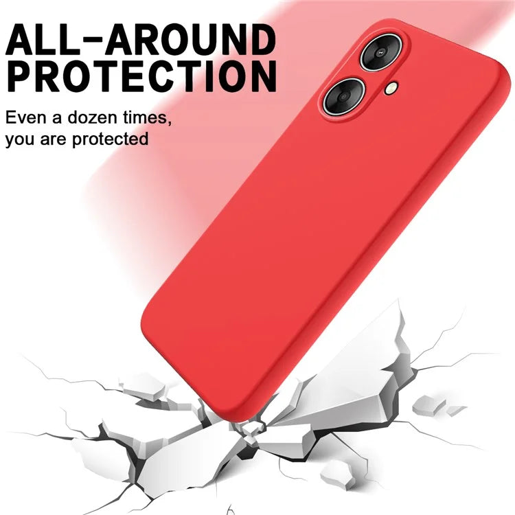 For Xiaomi Redmi 13C 5G / Redmi 13R 5G / Poco M6 5G Phone Case with Strap Liquid Silicone