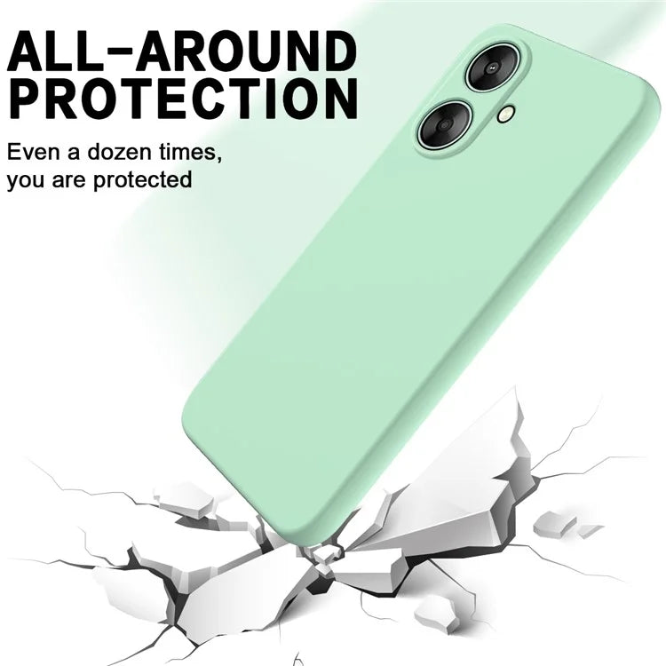 For Xiaomi Redmi 13C 5G / Redmi 13R 5G / Poco M6 5G Phone Case with Strap Liquid Silicone