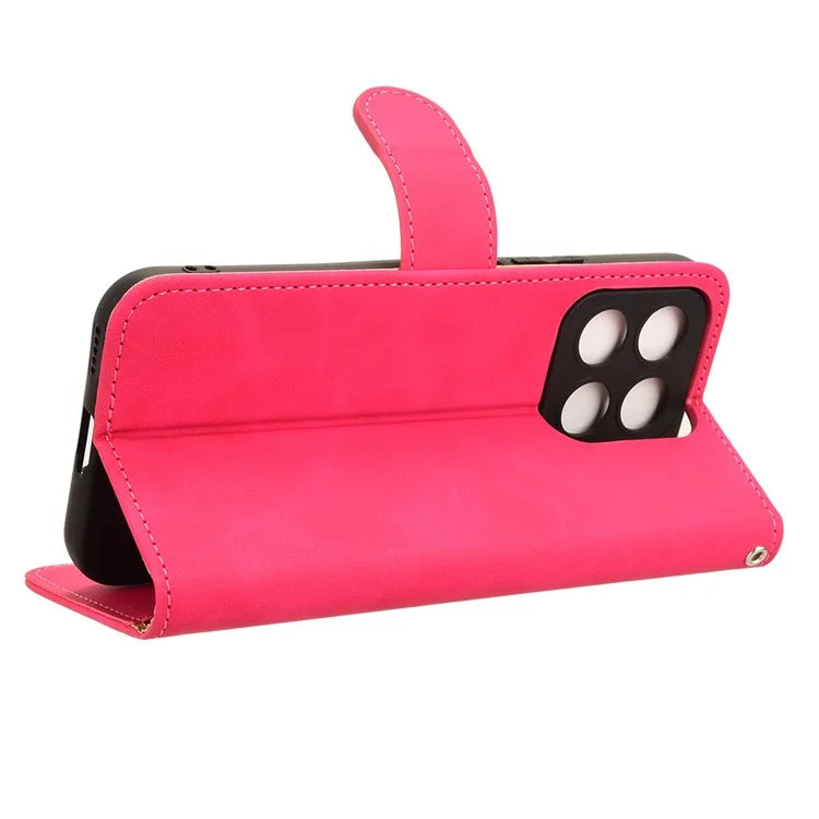 Flip Leather Case for Honor X8b 4G Wallet Stand Phone Cover Full Protection
