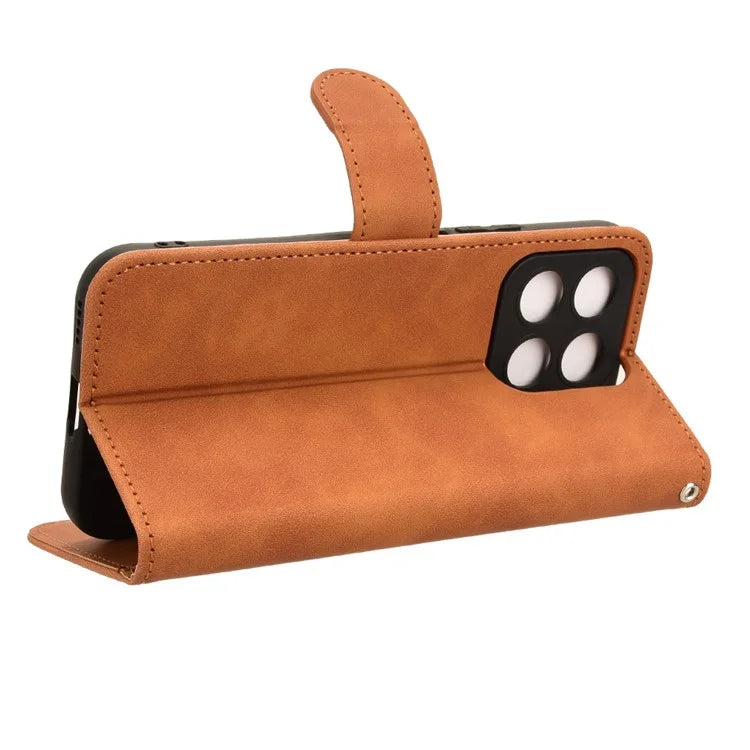 Flip Leather Case for Honor X8b 4G Wallet Stand Phone Cover Full Protection