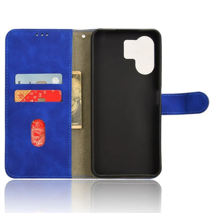 For Xiaomi Redmi 13C 5G Skin-Feel Leather Case Wallet Stand Phone Cover