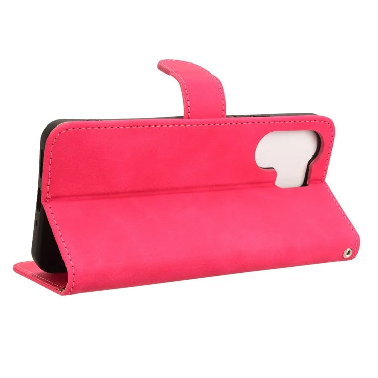 For Xiaomi Redmi 13C 5G Skin-Feel Leather Case Wallet Stand Phone Cover