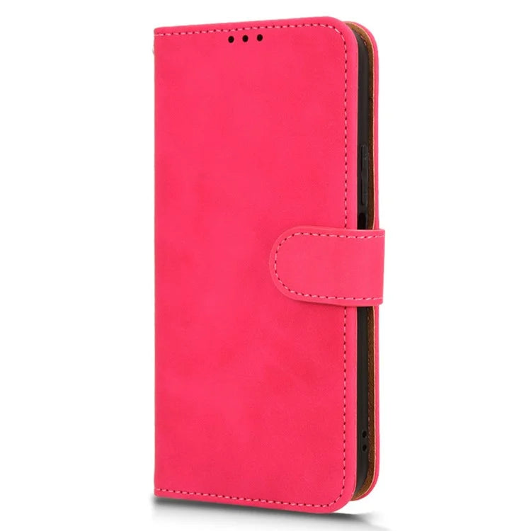 For Xiaomi Redmi 13C 5G Skin-Feel Leather Case Wallet Stand Phone Cover