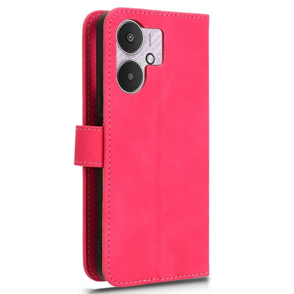 For Xiaomi Redmi 13C 5G Skin-Feel Leather Case Wallet Stand Phone Cover