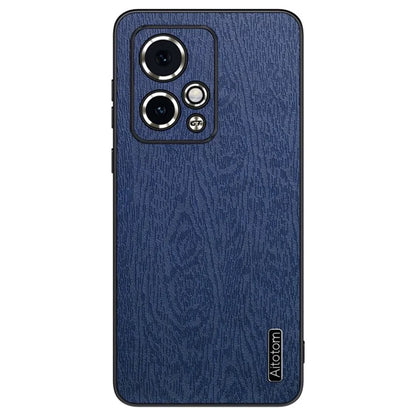 For Honor 90 GT 5G Protective Case Wood Grain PU+PC+TPU Phone Case