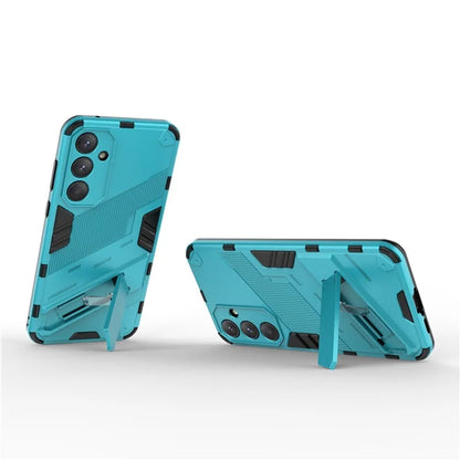 For Samsung Galaxy A55 5G Case Scratch-proof TPU+PC Kickstand Phone Back Shell