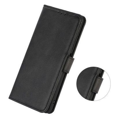 For Oppo Reno11 5G (Global) Wallet Case Leather Cowhide Texture Cell Phone Cover