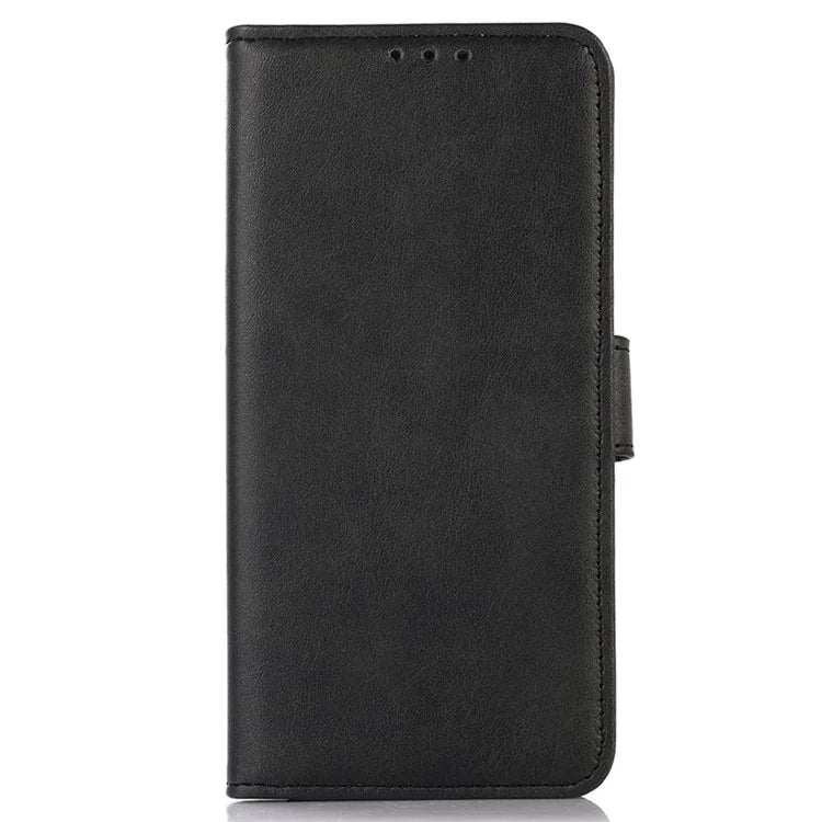 For Oppo Reno11 5G (Global) Wallet Case Leather Cowhide Texture Cell Phone Cover