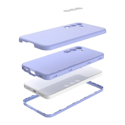 GW03 For Samsung Galaxy S24+ Case Rubberized TPU + PC Phone Back Cover