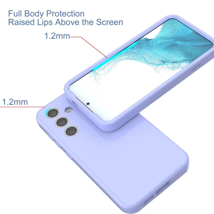 GW03 For Samsung Galaxy S24+ Case Rubberized TPU + PC Phone Back Cover