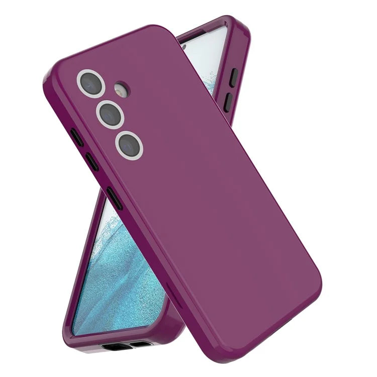 GW03 For Samsung Galaxy S24+ Case Rubberized TPU + PC Phone Back Cover