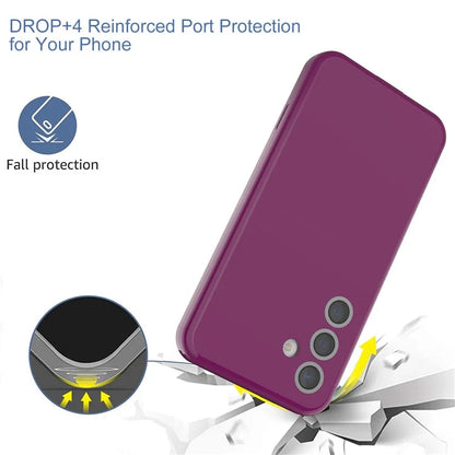 GW03 For Samsung Galaxy S24+ Case Rubberized TPU + PC Phone Back Cover