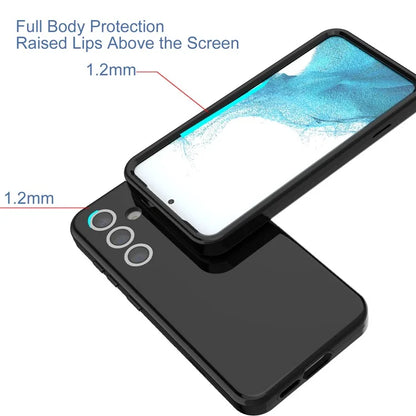GW03 For Samsung Galaxy S24 Case Shockproof TPU + PC Anti-fingerprint Phone Shell