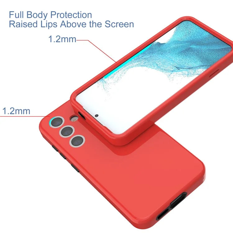 GW03 For Samsung Galaxy S24 Case Shockproof TPU + PC Anti-fingerprint Phone Shell