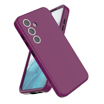GW03 For Samsung Galaxy S24 Case Shockproof TPU + PC Anti-fingerprint Phone Shell
