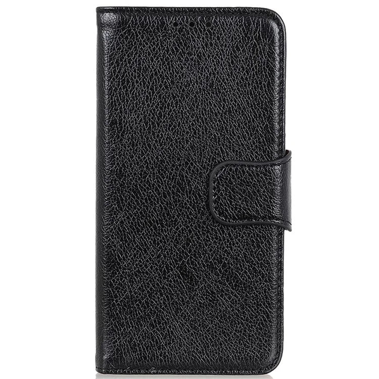 For Honor X8b 4G Split Leather Case Nappa Texture Phone Cover Wallet