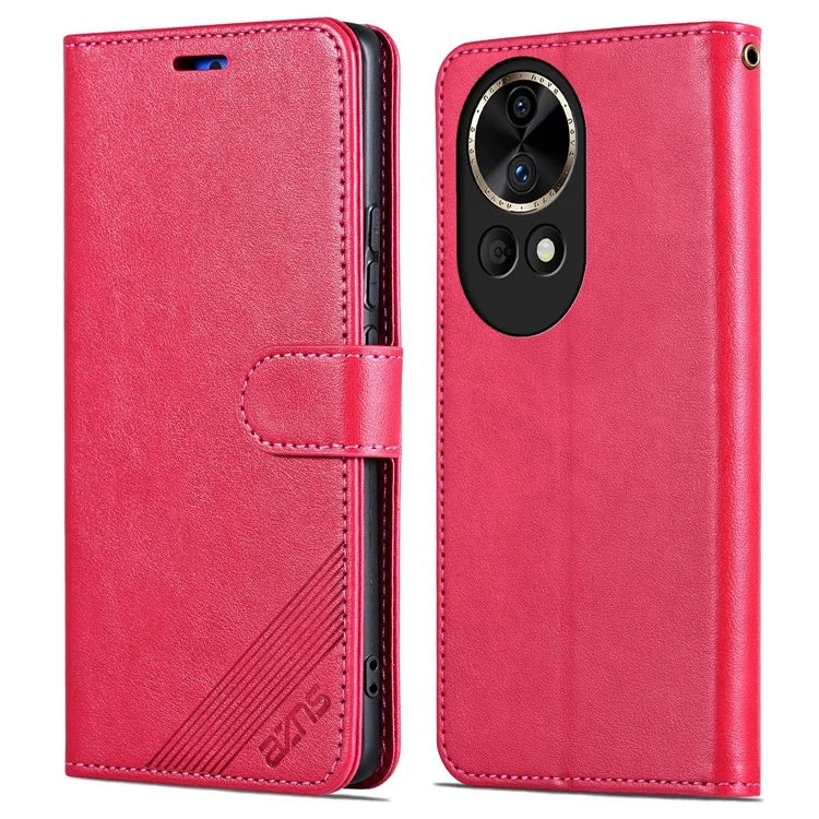 AZNS For Huawei nova 12 5G Wallet Phone Case PU Leather Flip Cover