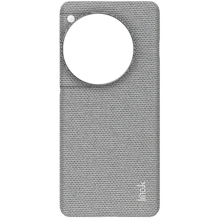 IMAK Ruiyi Series for OnePlus 12 5G Phone Case Leather+PC Cover Cloth Texture
