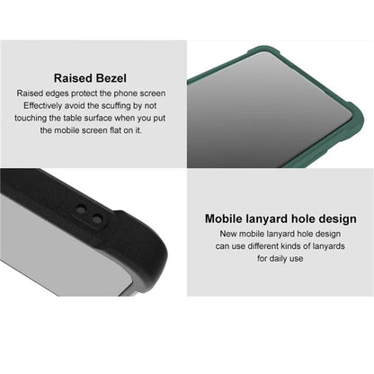 IMAK For OnePlus 12 5G Matte TPU Case Phone Cover Drop-proof Protection