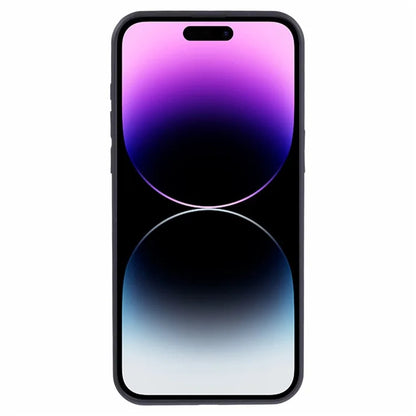 For iPhone 14 Pro Blocks Pattern Phone Case Tempered Glass Acrylic Back TPU Edges