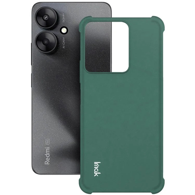 IMAK For Xiaomi Redmi 13R 5G / 13C 5G Matte Case Reinforced Corners Soft TPU Phone Cover