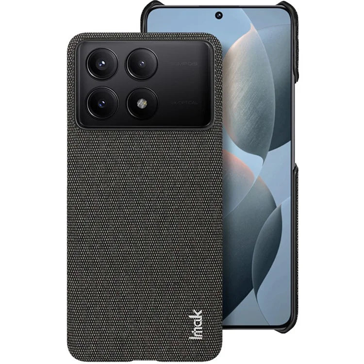 IMAK Ruiyi Series for Xiaomi Redmi K70E 5G / Poco X6 Pro 5G Case Cloth Texture Phone Cover