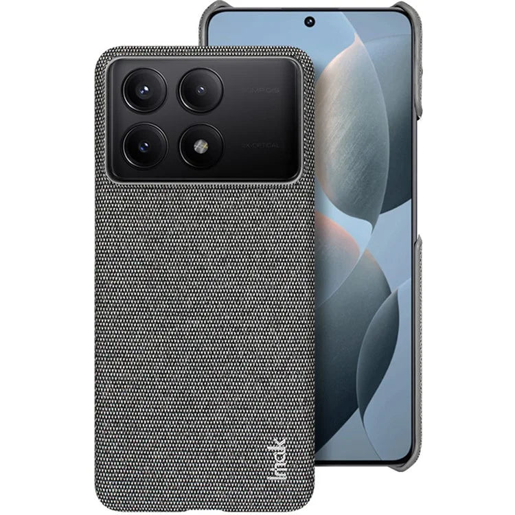 IMAK Ruiyi Series for Xiaomi Redmi K70E 5G / Poco X6 Pro 5G Case Cloth Texture Phone Cover