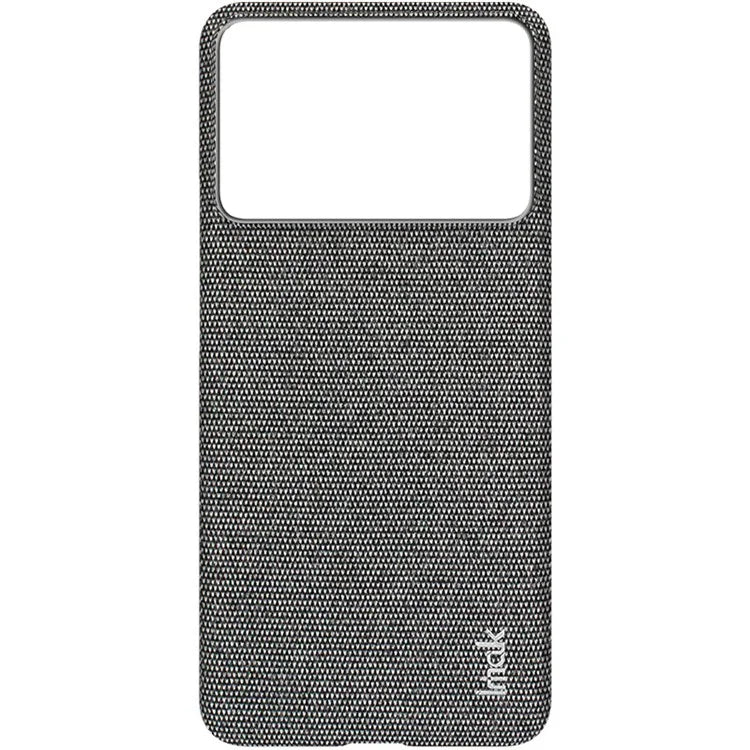 IMAK Ruiyi Series for Xiaomi Redmi K70 5G / K70 Pro 5G Cloth Texture Case Leather+PC Cover