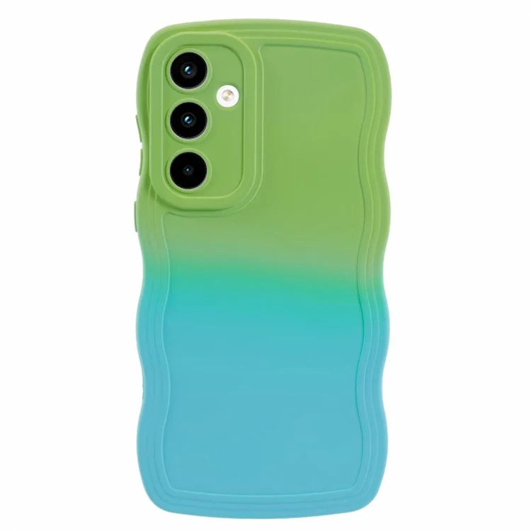 JTW Series for Samsung Galaxy A35 5G TPU Phone Case Gradient Color Rubberized Cover