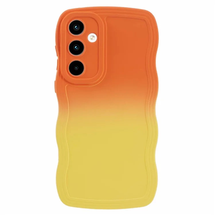 JTW Series for Samsung Galaxy A35 5G TPU Phone Case Gradient Color Rubberized Cover