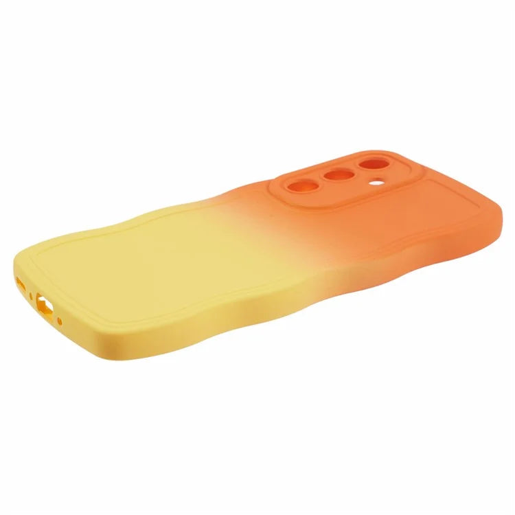 JTW Series for Samsung Galaxy A35 5G TPU Phone Case Gradient Color Rubberized Cover