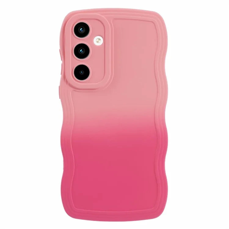 JTW Series for Samsung Galaxy A35 5G TPU Phone Case Gradient Color Rubberized Cover