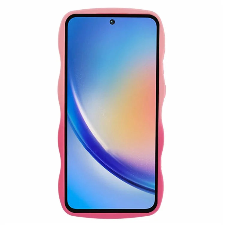 JTW Series for Samsung Galaxy A35 5G TPU Phone Case Gradient Color Rubberized Cover