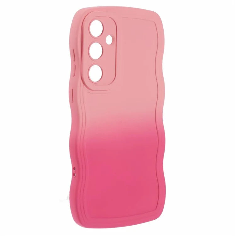 JTW Series for Samsung Galaxy A35 5G TPU Phone Case Gradient Color Rubberized Cover