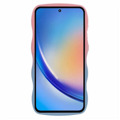 JTW Series for Samsung Galaxy A35 5G TPU Phone Case Gradient Color Rubberized Cover