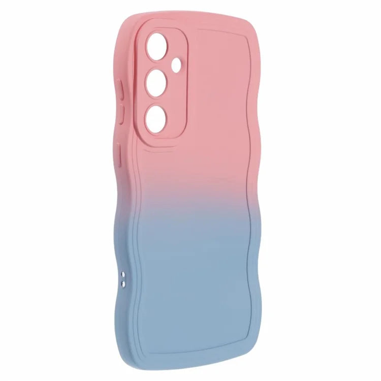 JTW Series for Samsung Galaxy A35 5G TPU Phone Case Gradient Color Rubberized Cover