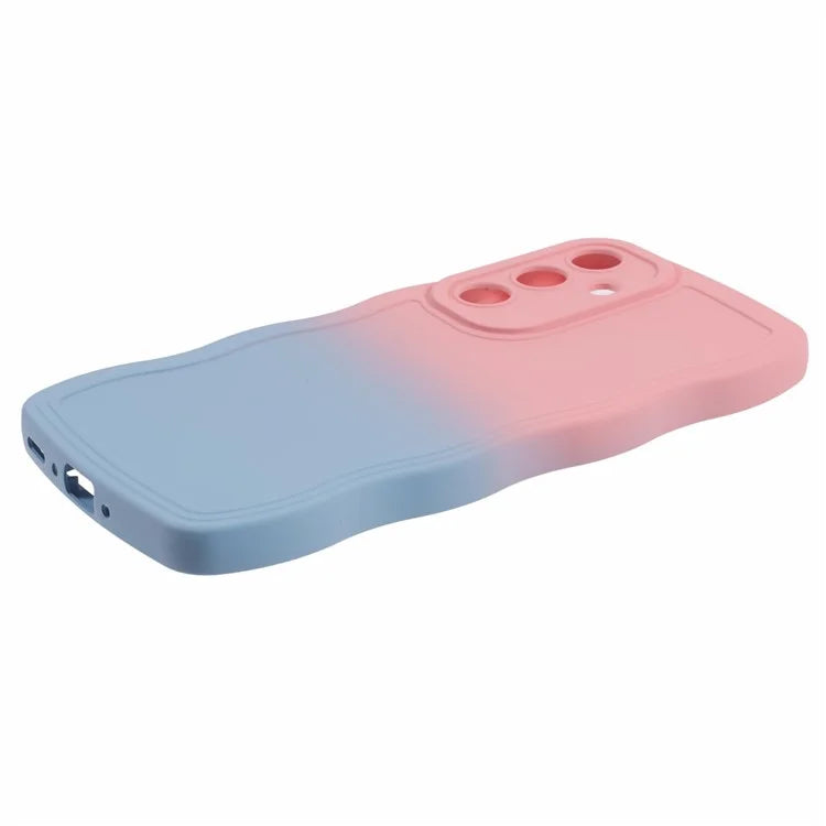 JTW Series for Samsung Galaxy A35 5G TPU Phone Case Gradient Color Rubberized Cover