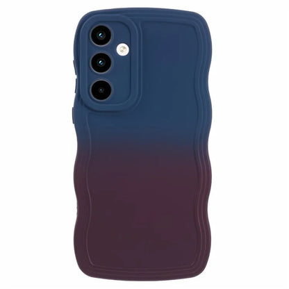 JTW Series for Samsung Galaxy A35 5G TPU Phone Case Gradient Color Rubberized Cover
