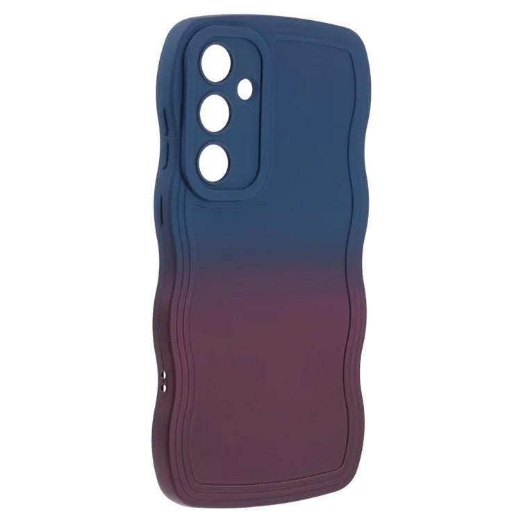 JTW Series for Samsung Galaxy A35 5G TPU Phone Case Gradient Color Rubberized Cover