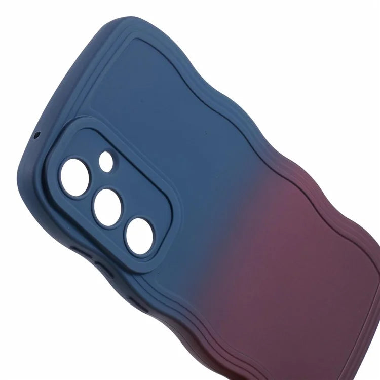 JTW Series for Samsung Galaxy A35 5G TPU Phone Case Gradient Color Rubberized Cover