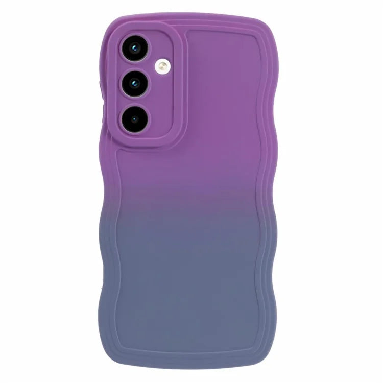 JTW Series for Samsung Galaxy A35 5G TPU Phone Case Gradient Color Rubberized Cover