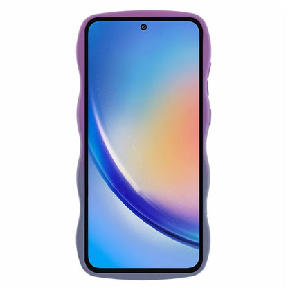 JTW Series for Samsung Galaxy A35 5G TPU Phone Case Gradient Color Rubberized Cover
