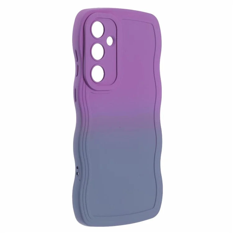 JTW Series for Samsung Galaxy A35 5G TPU Phone Case Gradient Color Rubberized Cover