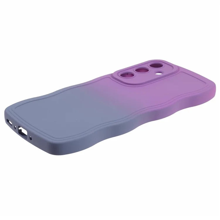 JTW Series for Samsung Galaxy A35 5G TPU Phone Case Gradient Color Rubberized Cover